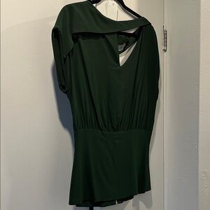 Green Asymmetrical Top